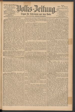 Volks-Zeitung vom 12.12.1886