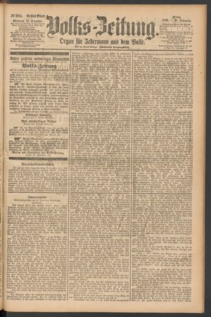 Volks-Zeitung vom 15.12.1886