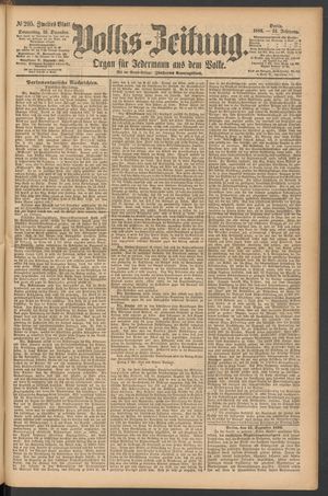 Volks-Zeitung vom 16.12.1886