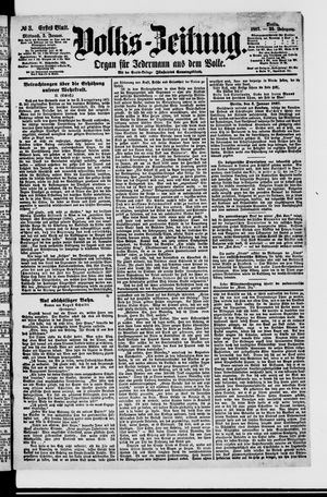 Volks-Zeitung vom 05.01.1887