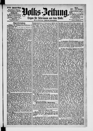 Volks-Zeitung vom 05.02.1887
