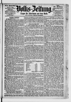Volks-Zeitung vom 04.03.1887