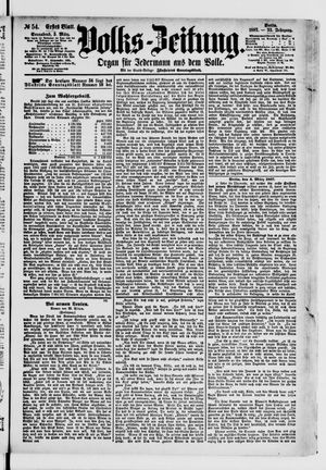 Volks-Zeitung vom 05.03.1887