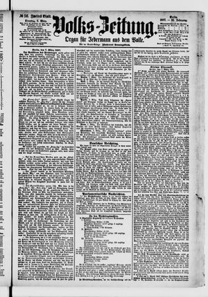Volks-Zeitung vom 08.03.1887