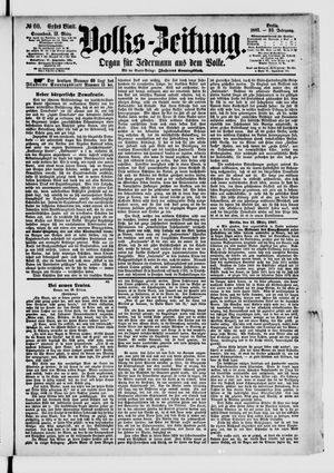 Volks-Zeitung on Mar 12, 1887