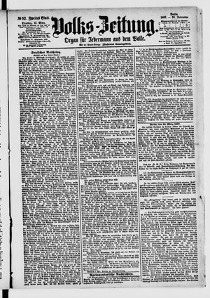 Volks-Zeitung vom 15.03.1887