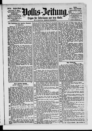 Volks-Zeitung vom 17.03.1887