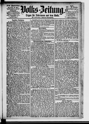 Volks-Zeitung on Mar 19, 1887