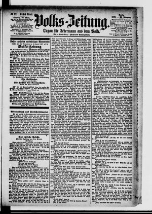 Volks-Zeitung vom 20.03.1887