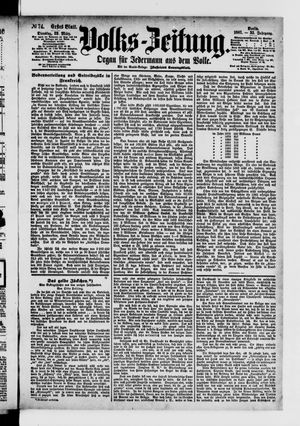 Volks-Zeitung vom 29.03.1887