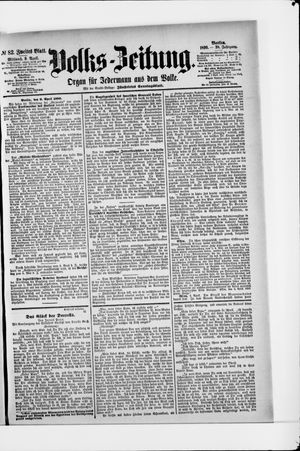 Volks-Zeitung vom 09.04.1890