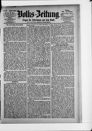 Volks-Zeitung vom 22.04.1890