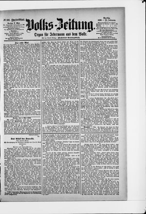 Volks-Zeitung vom 02.05.1890