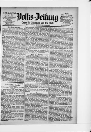 Volks-Zeitung vom 06.05.1890