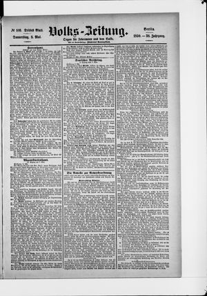 Volks-Zeitung vom 08.05.1890