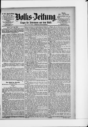 Volks-Zeitung vom 10.05.1890