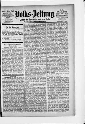 Volks-Zeitung vom 17.05.1890