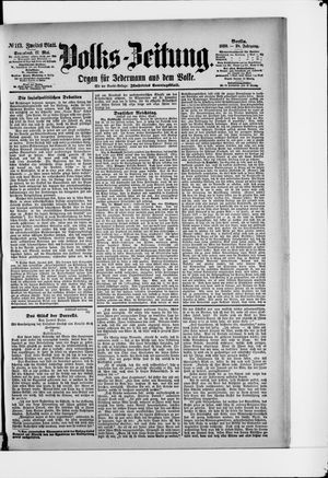 Volks-Zeitung vom 17.05.1890