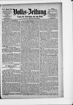 Volks-Zeitung on May 22, 1890
