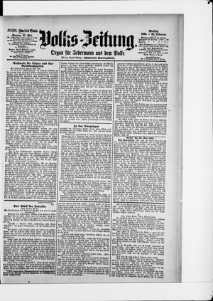 Volks-Zeitung vom 25.05.1890