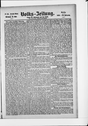 Volks-Zeitung vom 28.05.1890