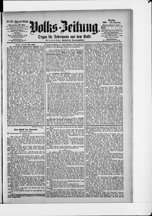 Volks-Zeitung vom 29.05.1890