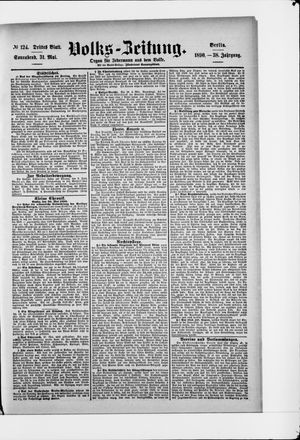 Volks-Zeitung vom 31.05.1890