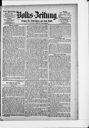Volks-Zeitung vom 01.06.1890