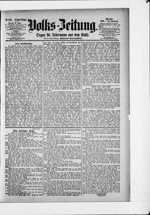 Volks-Zeitung vom 06.06.1890