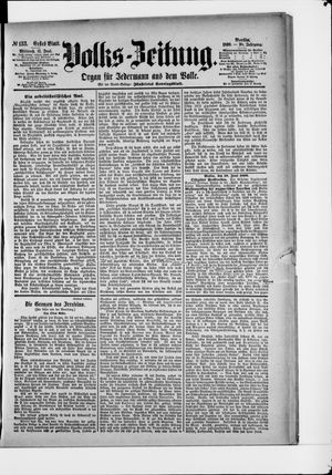 Volks-Zeitung vom 11.06.1890