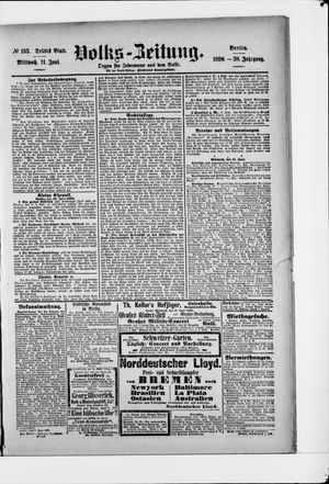 Volks-Zeitung vom 11.06.1890