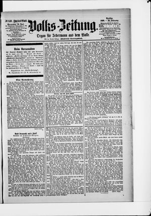 Volks-Zeitung vom 19.06.1890