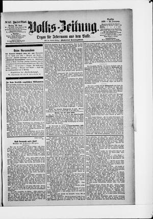 Volks-Zeitung vom 20.06.1890