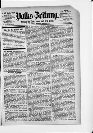 Volks-Zeitung on Jun 27, 1890