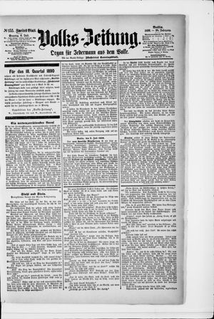Volks-Zeitung vom 06.07.1890