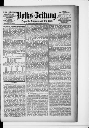Volks-Zeitung vom 17.07.1890