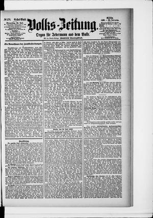 Volks-Zeitung vom 24.07.1890