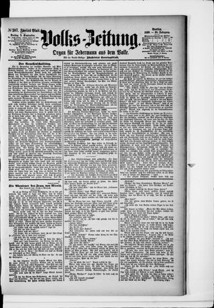 Volks-Zeitung vom 05.09.1890