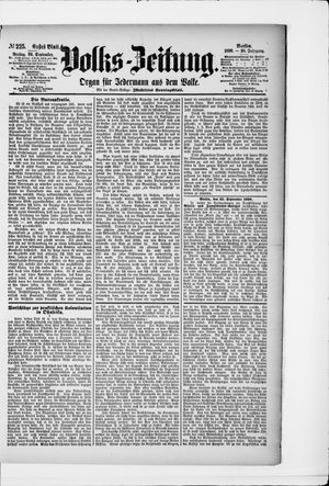 Volks-Zeitung vom 26.09.1890