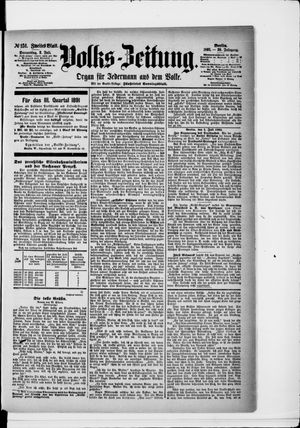 Volks-Zeitung vom 02.07.1891