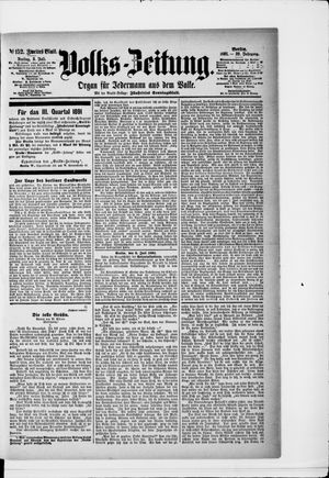 Volks-Zeitung vom 03.07.1891