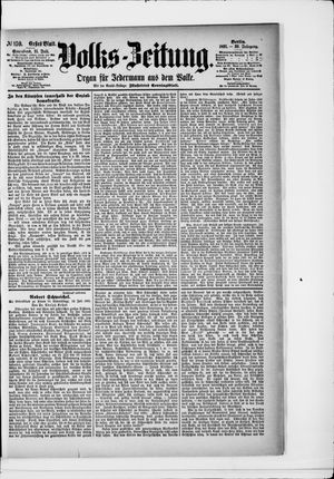 Volks-Zeitung vom 11.07.1891