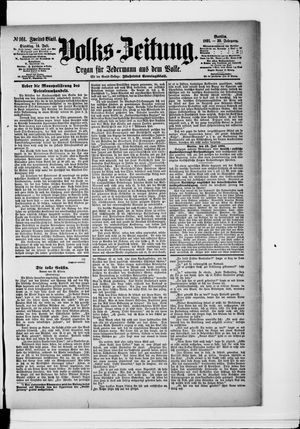Volks-Zeitung on Jul 14, 1891