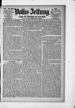 Volks-Zeitung vom 18.07.1891