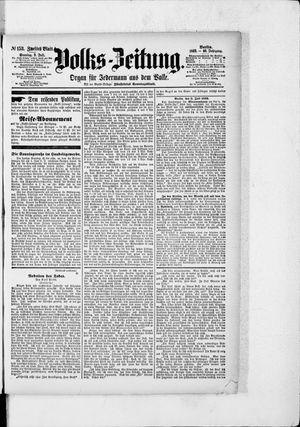 Volks-Zeitung vom 03.07.1892
