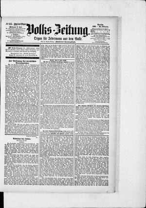 Volks-Zeitung vom 06.07.1892