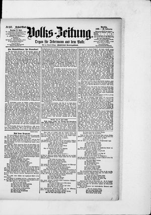 Volks-Zeitung on Jul 8, 1892