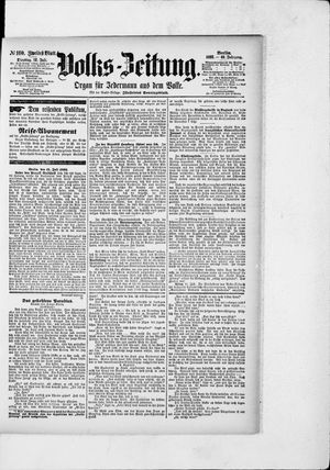 Volks-Zeitung vom 12.07.1892