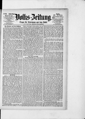 Volks-Zeitung vom 13.07.1892