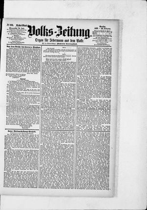 Volks-Zeitung vom 21.07.1892